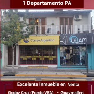 Marcelo Scaramella Inmobiliaria Vende -  2 Locales Comerciales - 1 Departamento en PA.